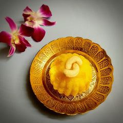 Pineapple kesari A picture of Pineapple kesari.