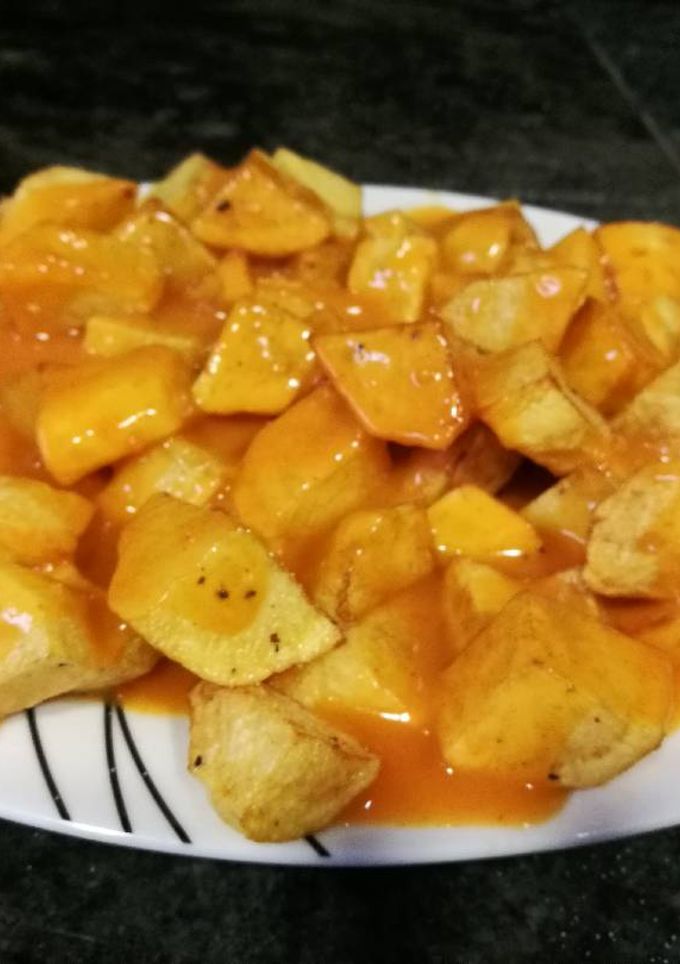 Una foto de Patatas bravas (sin tomate)