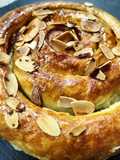 Caracola de crema de cacahuete en airfryer