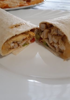 Una foto de Burrito mexicano