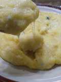 Polenta cremosa a los 4 quesos