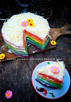 Foto resep Rainbow cake