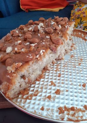 Una foto de Torta de banana y nuez
