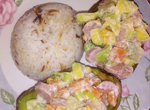 Una foto de Canastitas de aguacate ❤️🙏🤤👩‍👧‍👦🥑🌽