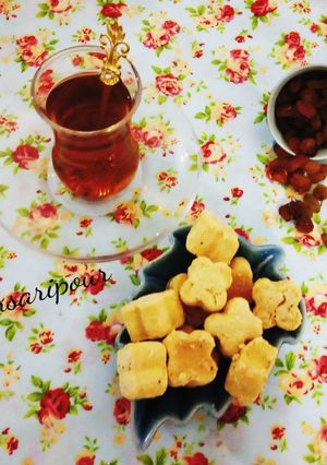 عکسی از دستور شیرینی نخودچی