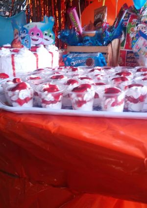Una foto de Fresas con Crema