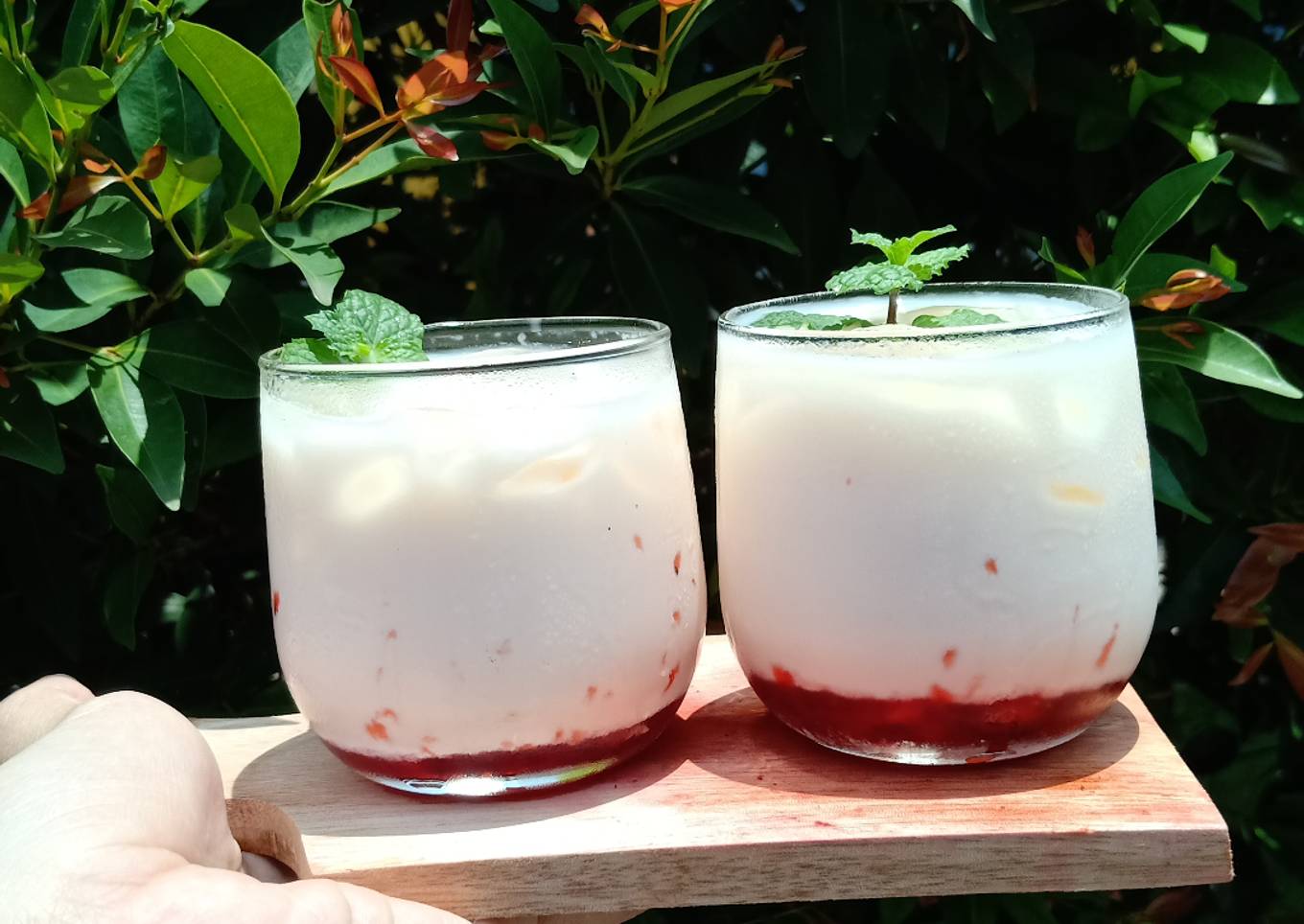 Korean Strawberry Milk