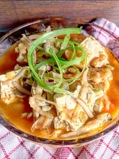 Foto resep Sup Tahu Korea (Sundubu Jjigae Bahan Lokal)