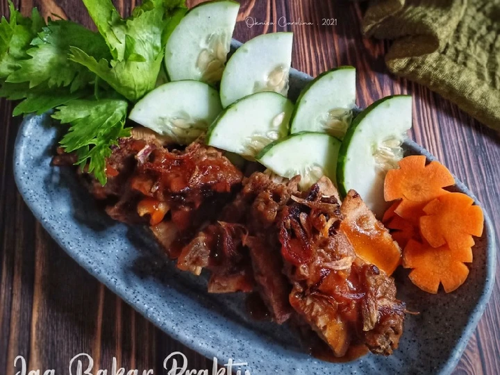 Langkah Gampang Menyiapkan Resep Iga Bakar Praktis Anti Ribet, Lezat Sekali