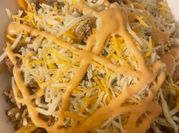 A picture of ranch hamburger