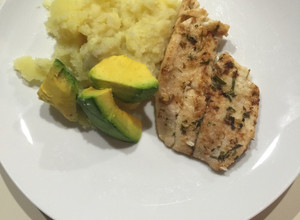 Una foto de Filete de pescado al estragón 
