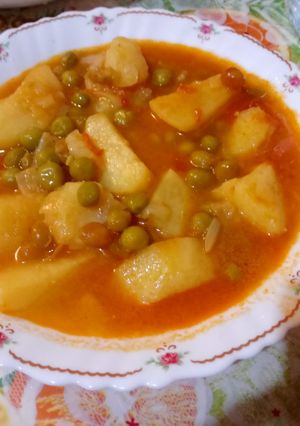 صورة لوصفة جواز بطاطا وجلبانة