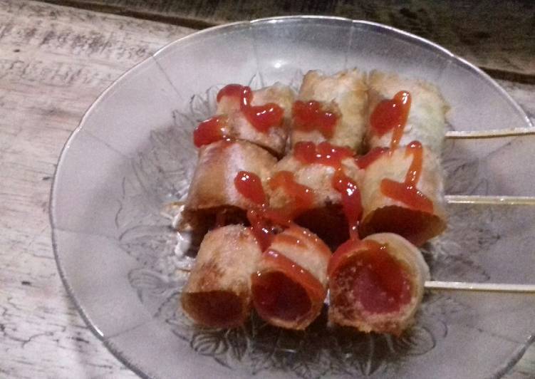 Steps to Make Any-night-of-the-week Sate sosis
