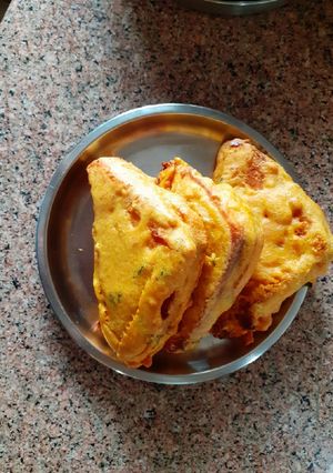 Bread pakoda (recipe in bengoli) রেসিপির প্রধান ছবি
