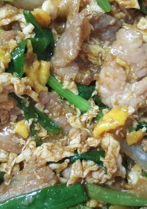 รูปของ หมูผัดผงกะหรี่