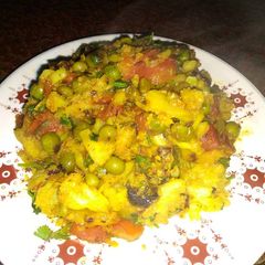 A picture of Gobhi matar.