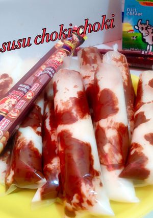 Foto resep Es susu choki-choki