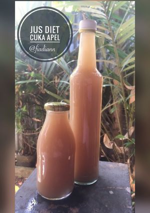 Foto resep Jus Diet/ Jus pelangsing (Cuka Apel)