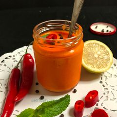A picture of Peri Peri Sauce - Nando's Style.