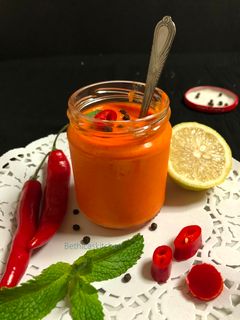 A picture of Peri Peri Sauce - Nando's Style.