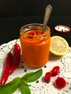 A picture of Peri Peri Sauce - Nando's Style.