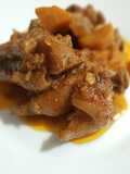 Paticas o manitas de cerdo con zanahoria