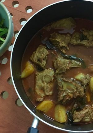 Hình của món Canh khoai tây hầm kiểu hàn quốc.