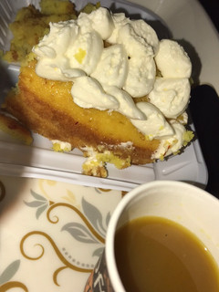 صورة لوصفة كيكة الزعفران 💛💛