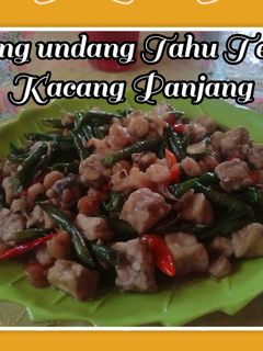 Foto resep Oseng Undang Tahu Tempe