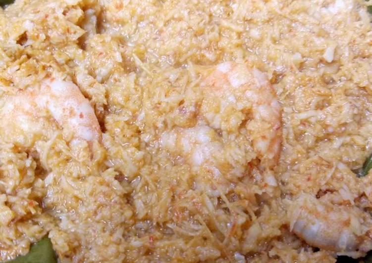 Resep Botok udang sederhana Anti Gagal