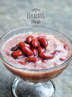 Foto resep Es Kacang Merah