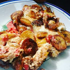 A picture of Plantain and Eggs Fritata.
