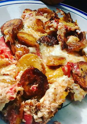 A picture of Plantain and Eggs Fritata.