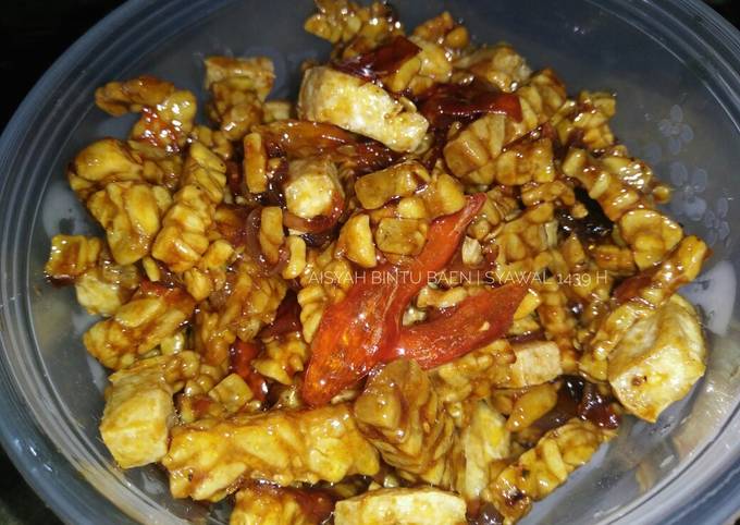 Orek Tahu Tempe Kecap