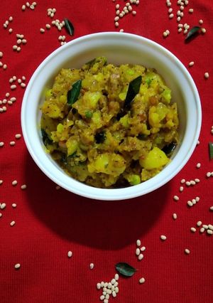 चटपटा आलू मसाला (chatpata aloo masala recipe in Hindi) रेसिपी मुख्य फोटो