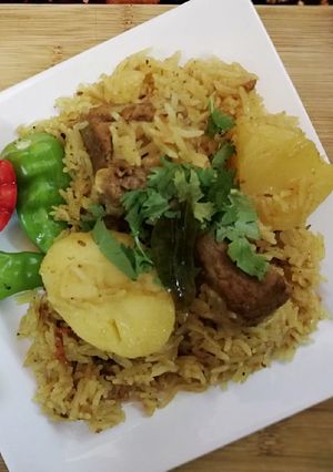 A picture of MUTTON AKHNI #CookpadApp #Ricecompetition.