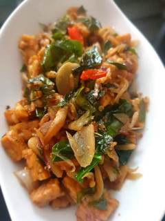 Foto resep Tumis Daun Melinjo Tempe Teri