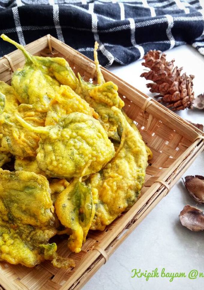 Foto resep Kripik bayam