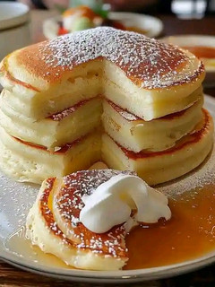 A picture of 🎉 Fluffy Japanese Pancakes.