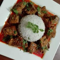 A picture of Mutton Rogan Josh.