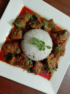 A picture of Mutton Rogan Josh.