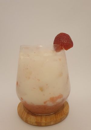 Foto resep Strawberry korean milk