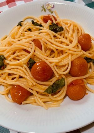 O poză a rețetei Spaghete al pomodoro🍅🍅🍅.