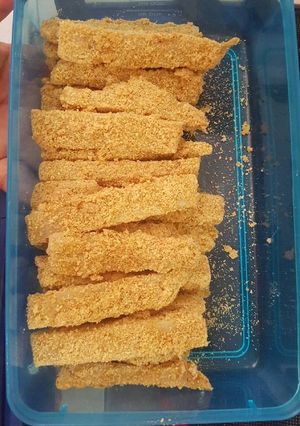 Foto resep Stik nugget ayam simple