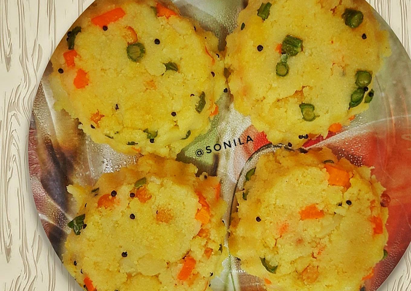 Vegetable rava upma