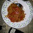 mie goreng merah pedas