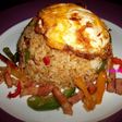 Riz frit aux lardons & œufs