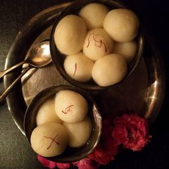 A picture of Rasgulla.