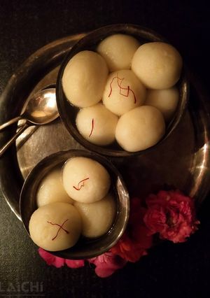 A picture of Rasgulla.