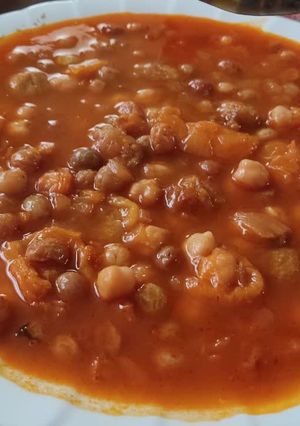 عکسی از دستور خورشت اوزگوز (خورشت قدیمی آذربایجان)